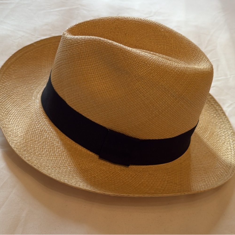 J. Crew Panama Hat in Tan S/M